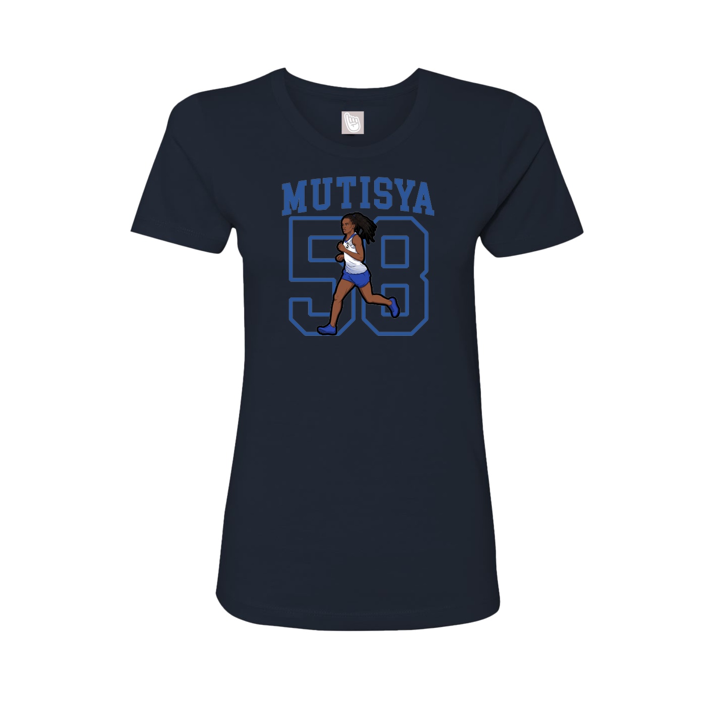 Fitted Women's Tee — Shirsey in Navy