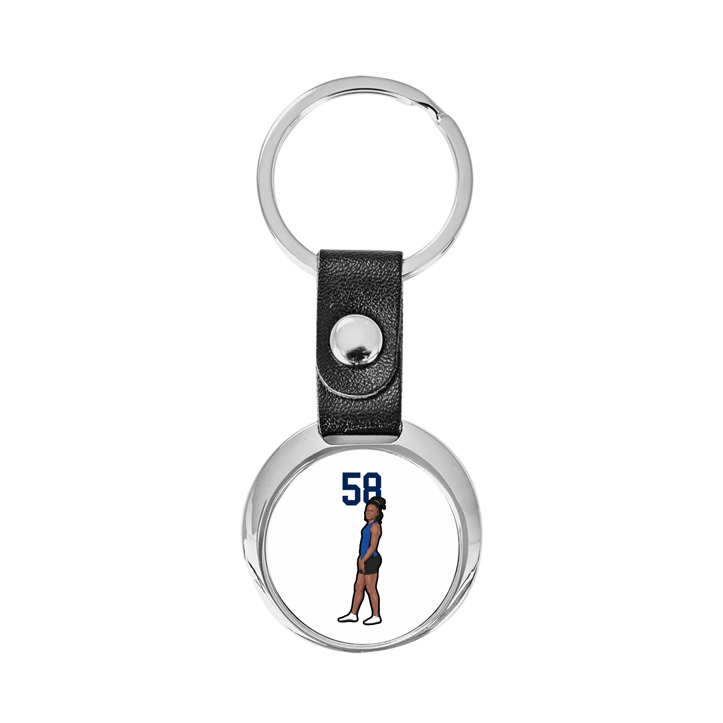 Key Chain — Number Top in Classic