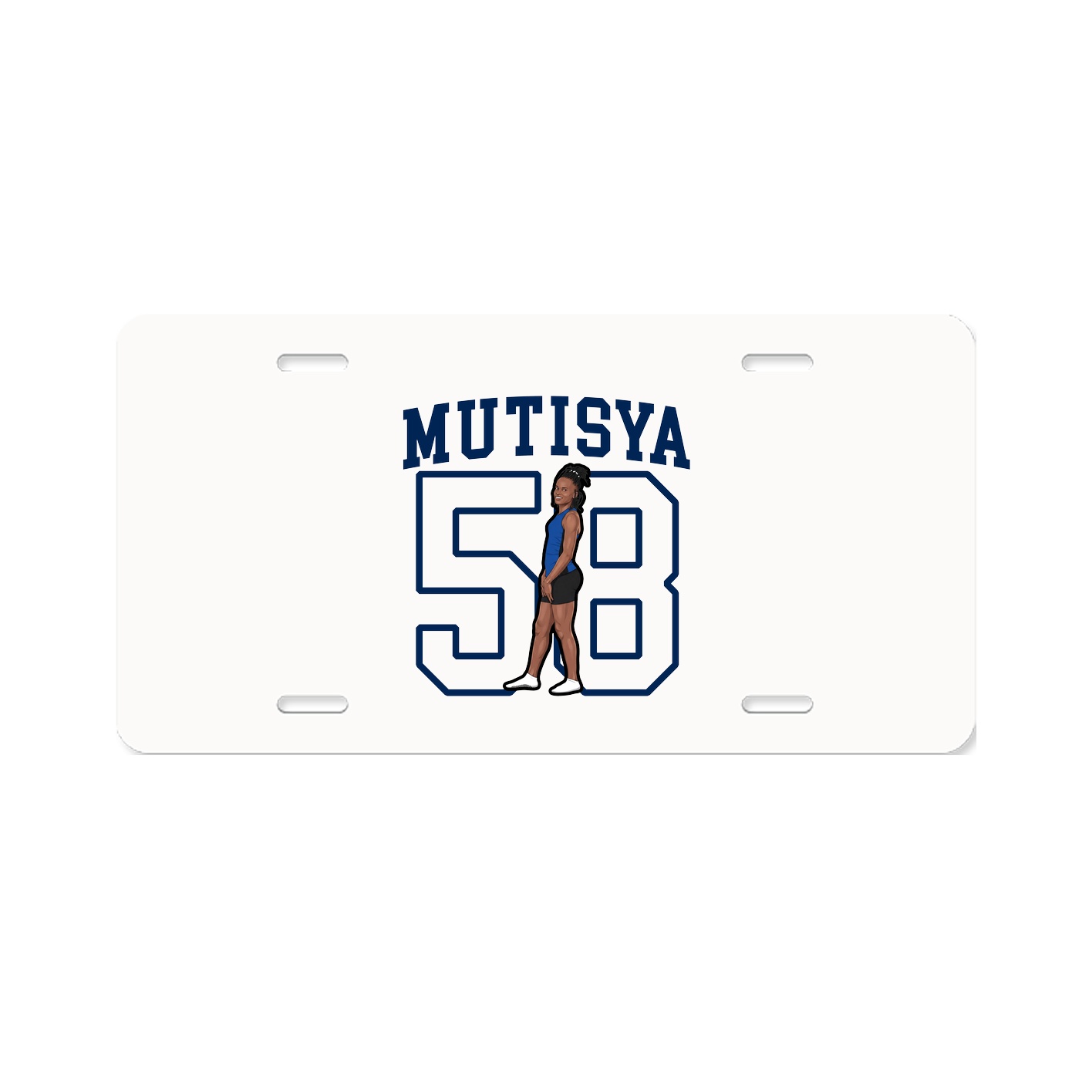 Aluminum License Plate