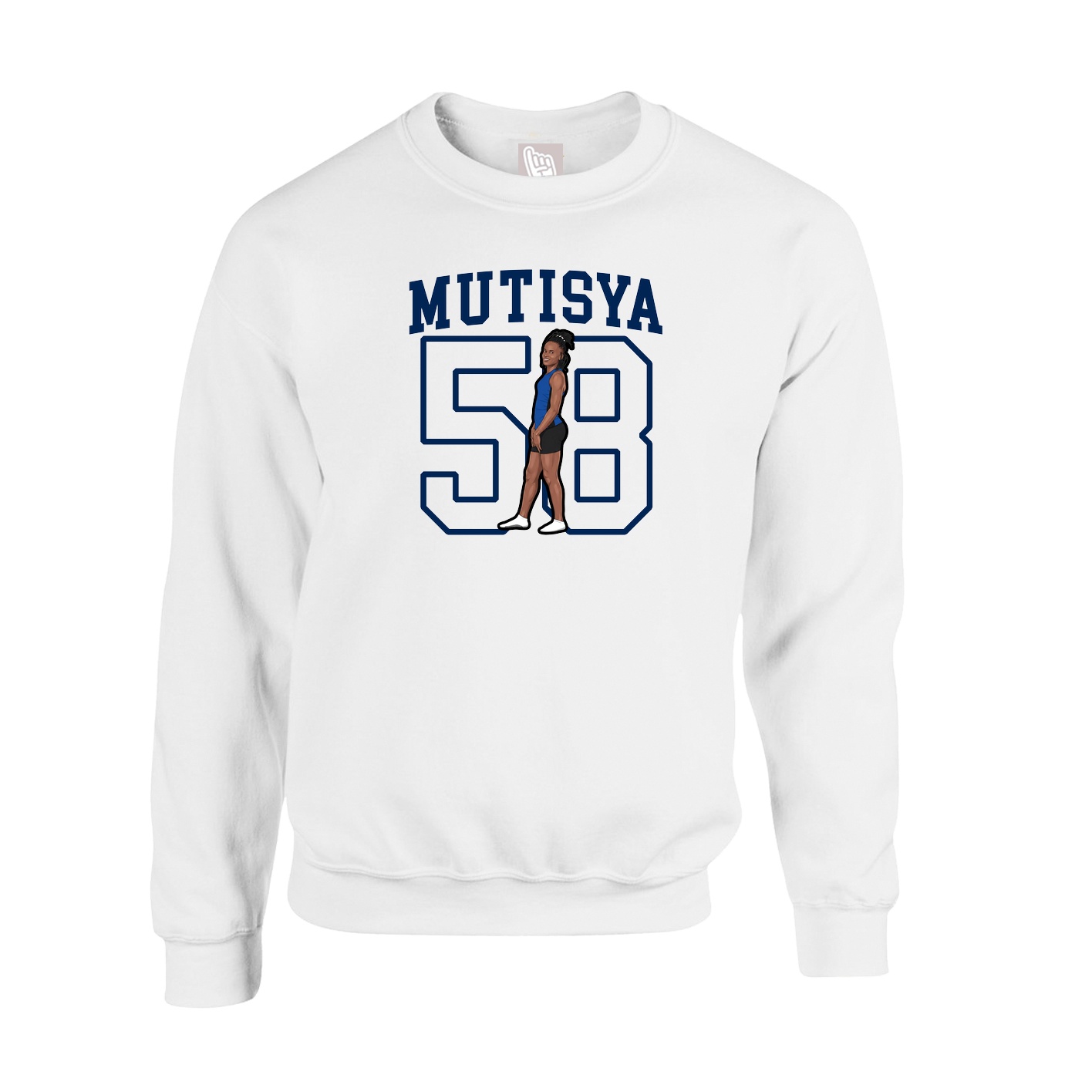 Fleece Crew — Shirsey in White