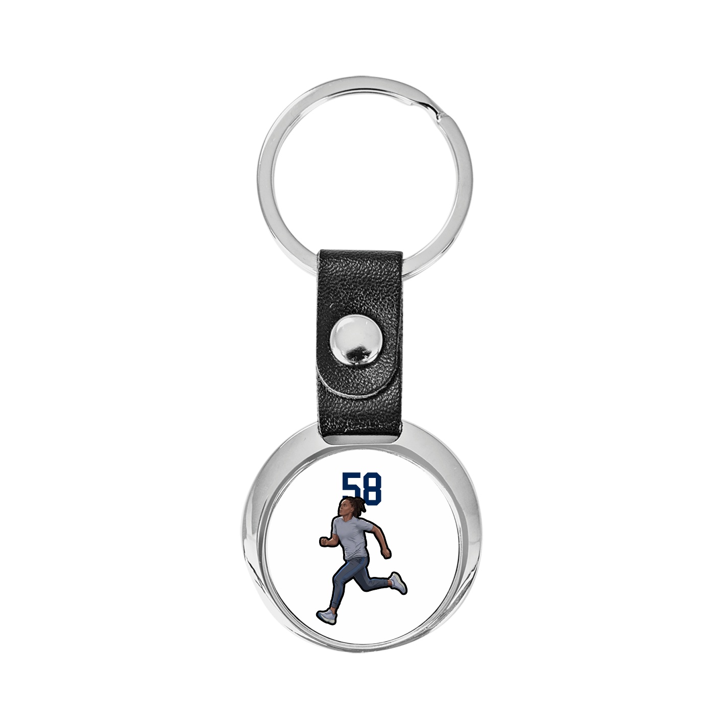 Key Chain — Number Top in Classic