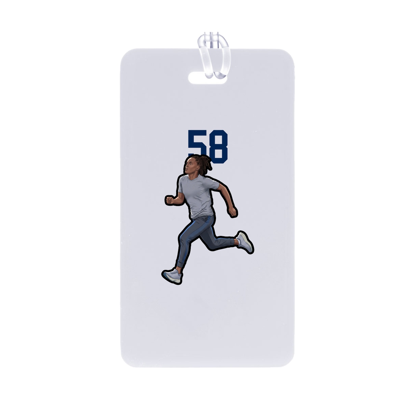 Bag Tag — Number Top in Classic
