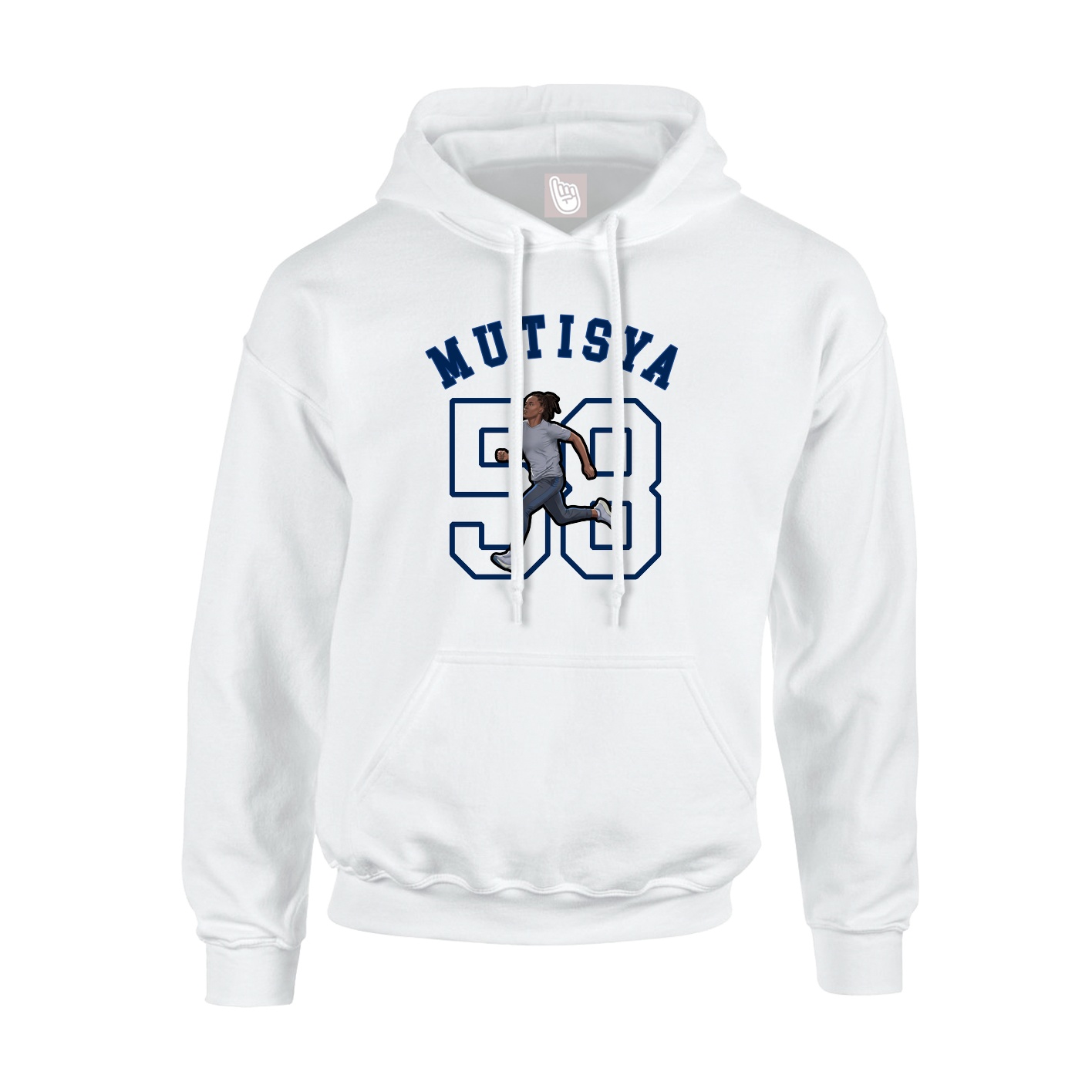 Hoodie — Shirsey Arch in White
