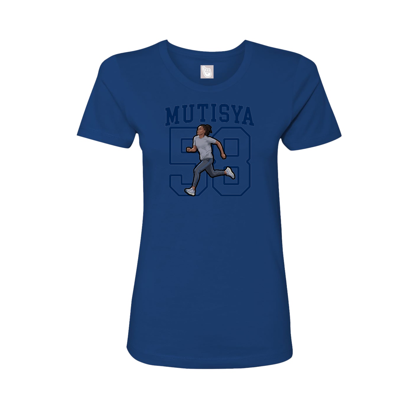 Fitted Women's Tee — Shirsey in Royal