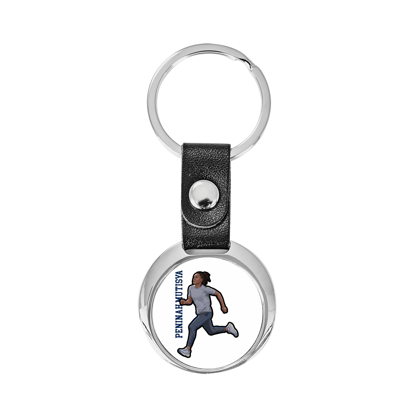 Key Chain — Name Vertical in Classic