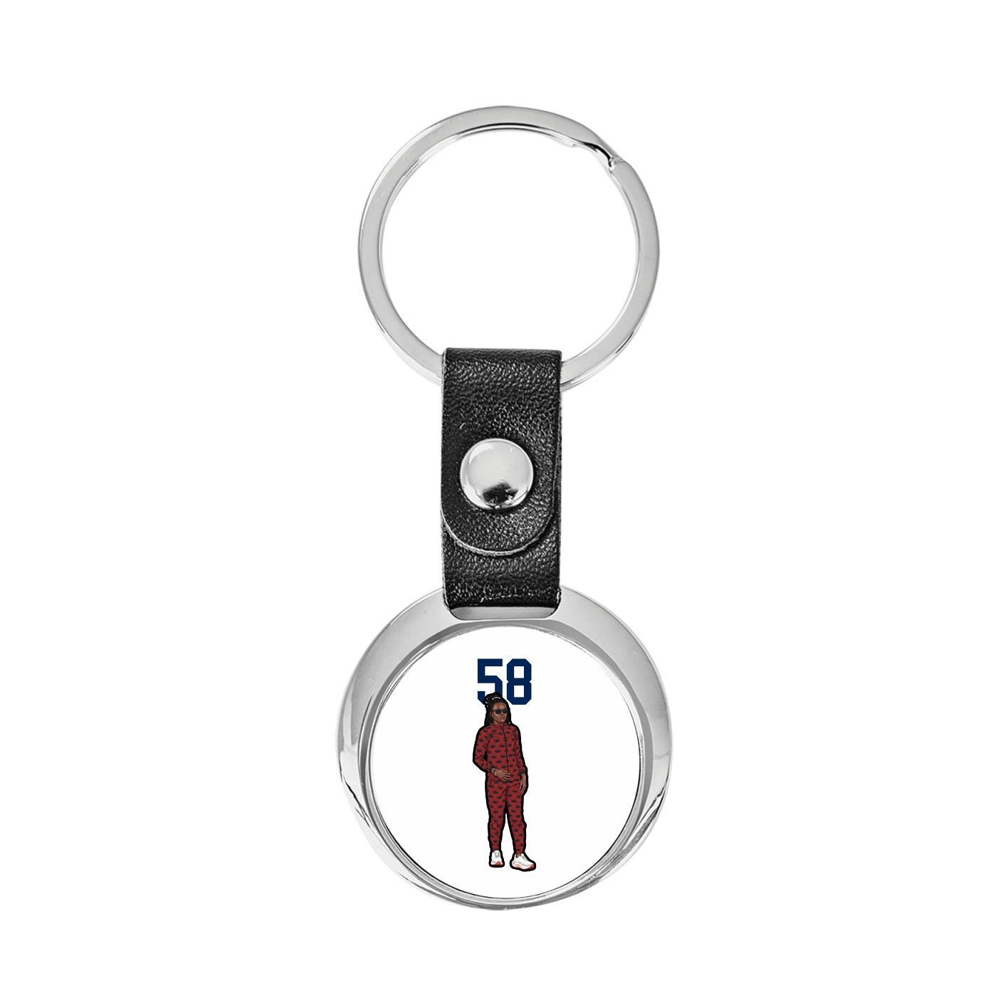Key Chain — Number Top in Classic