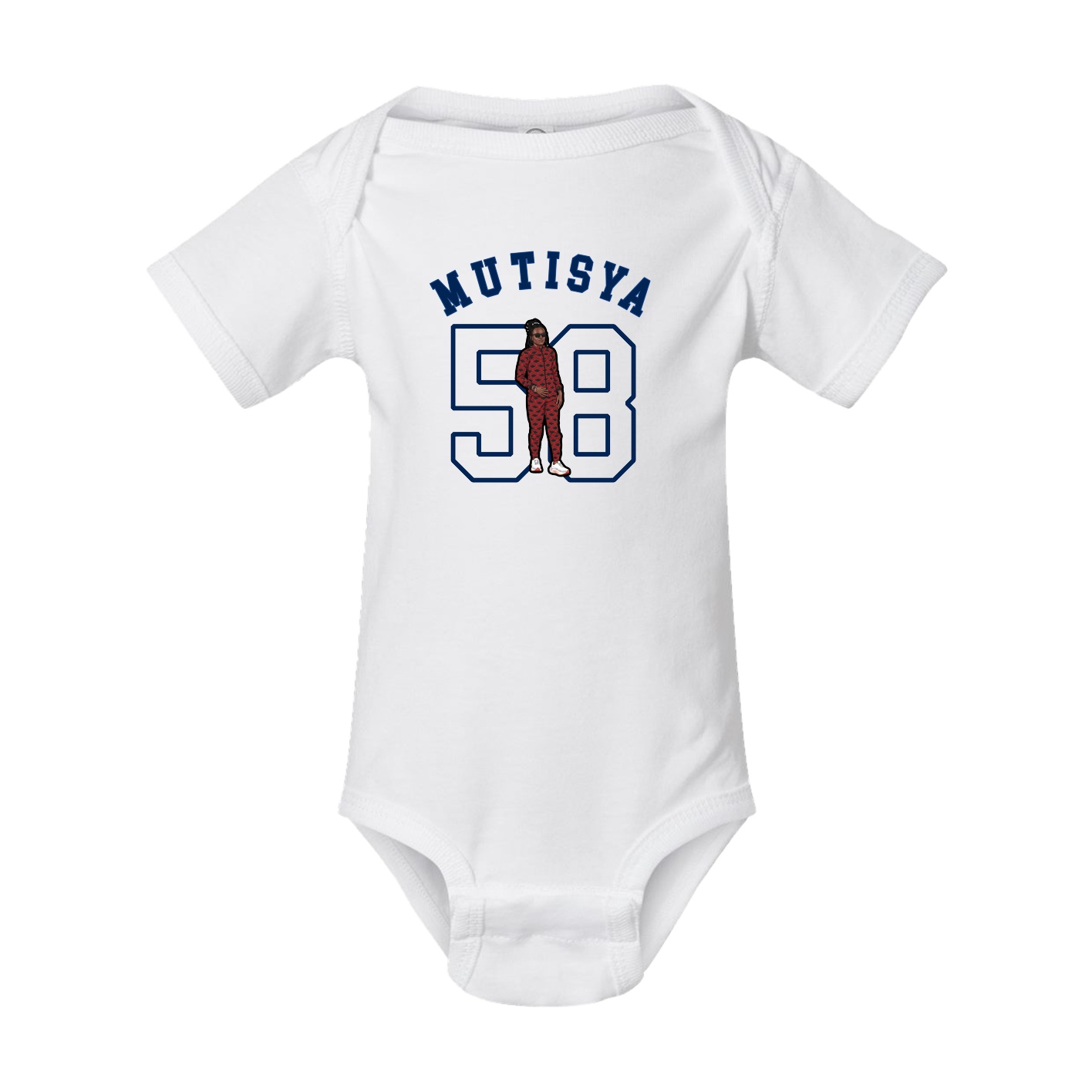 Baby Onesie — Shirsey Arch in White