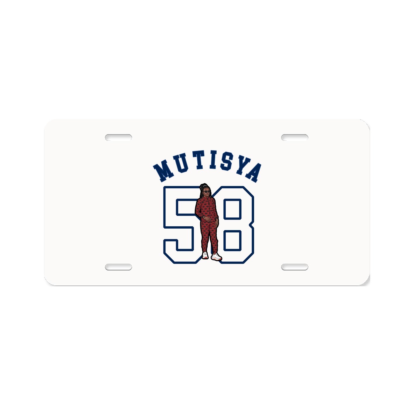 License Plate — Shirsey Arch in Classic