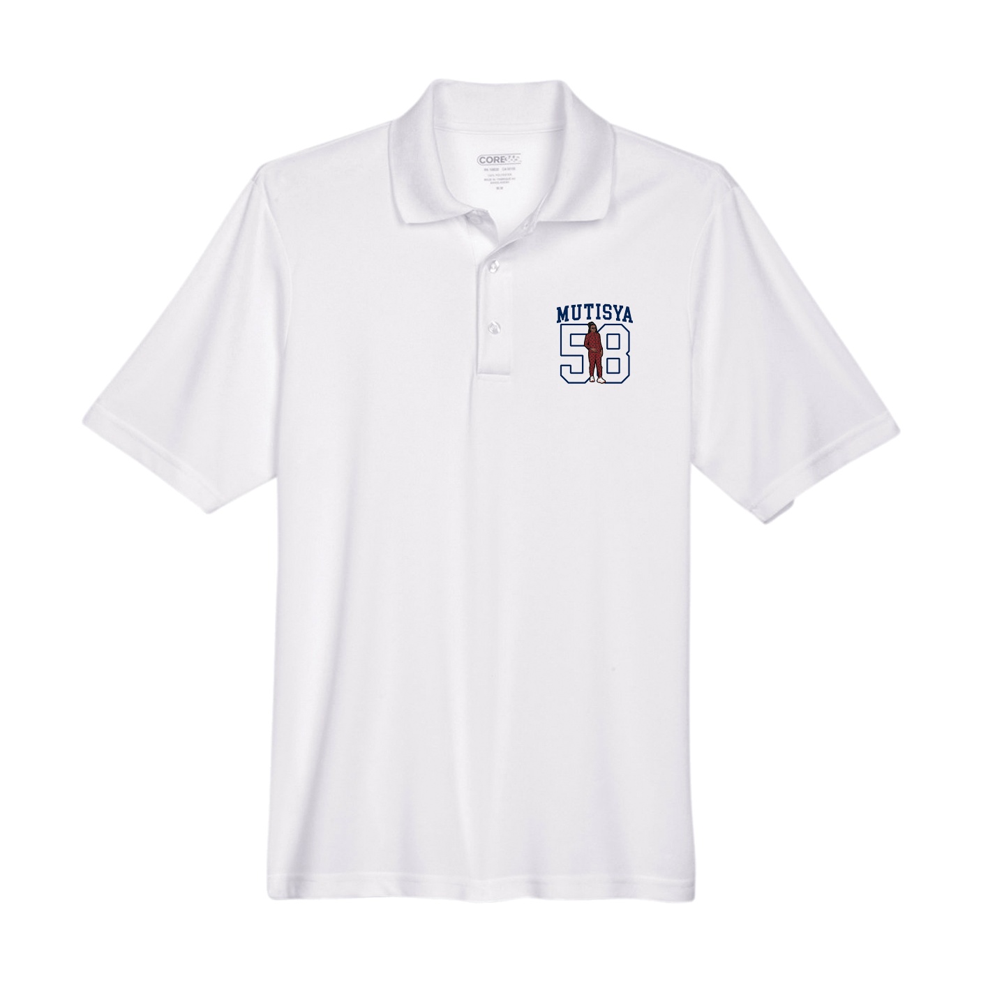 Performance Polo — Shirsey in White