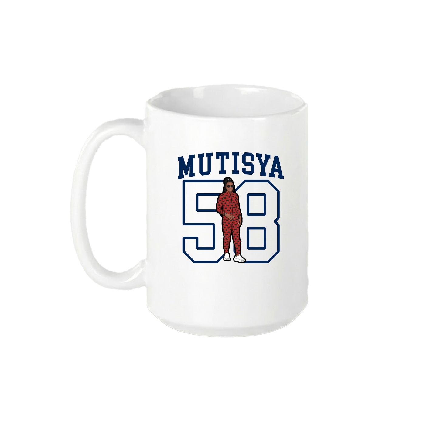 15oz Coffee Mug — Shirsey in White