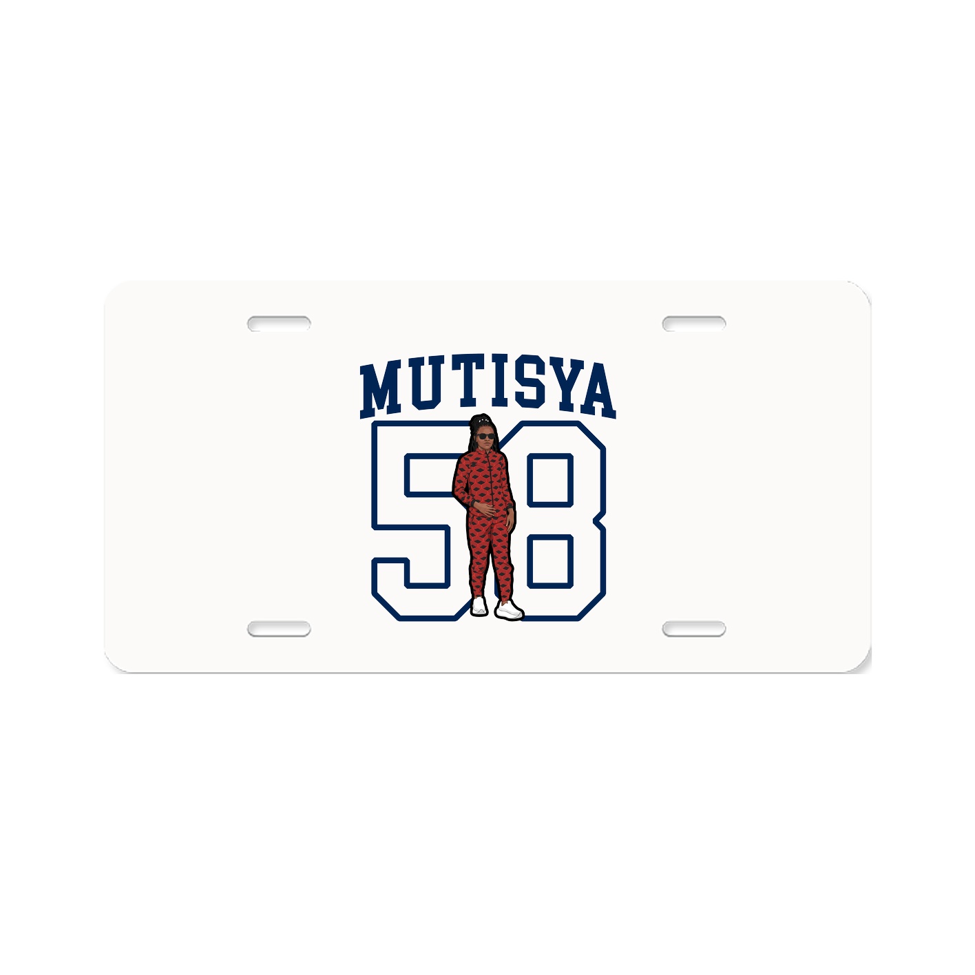 License Plate — Shirsey in Classic
