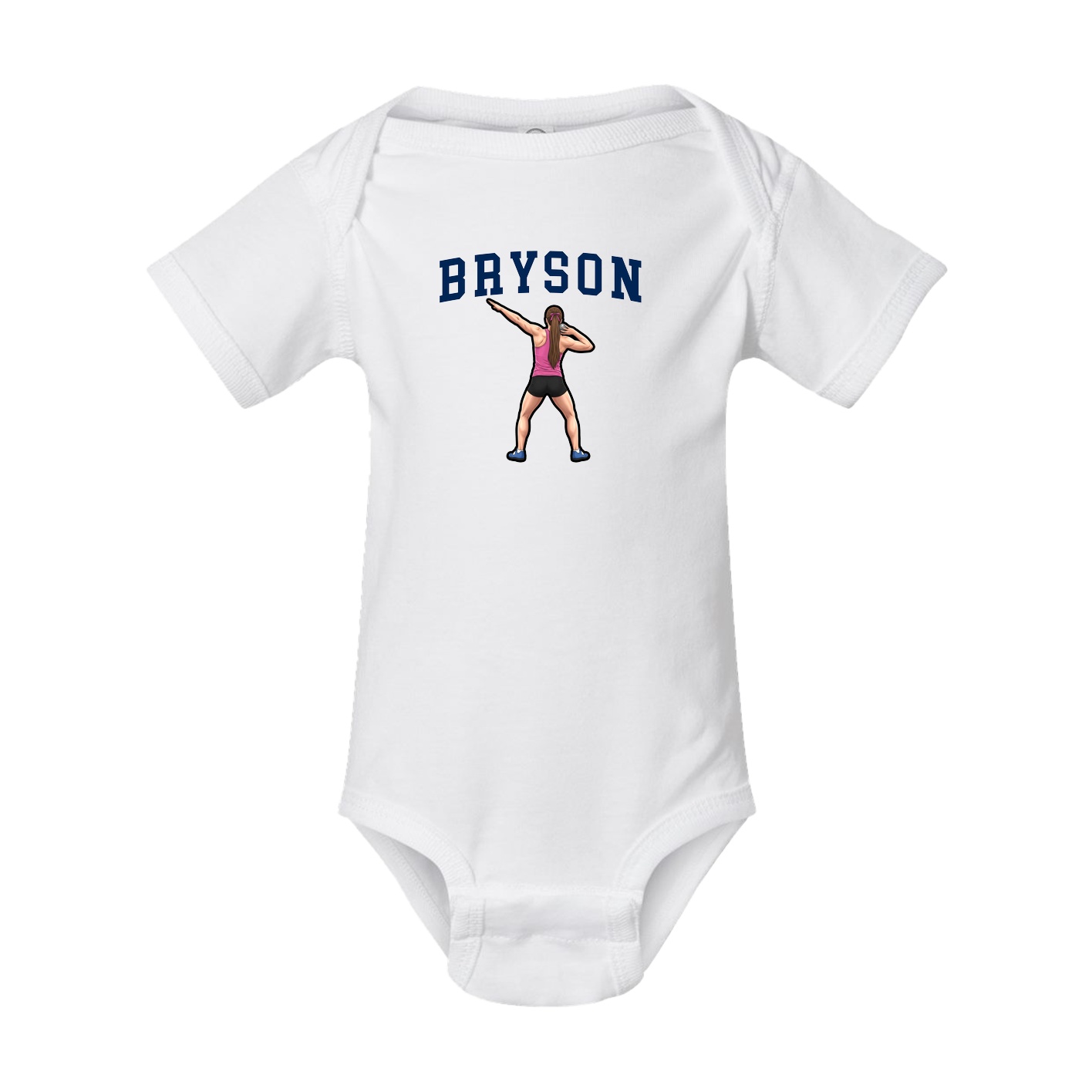 Baby Onesie — Shirsey in White