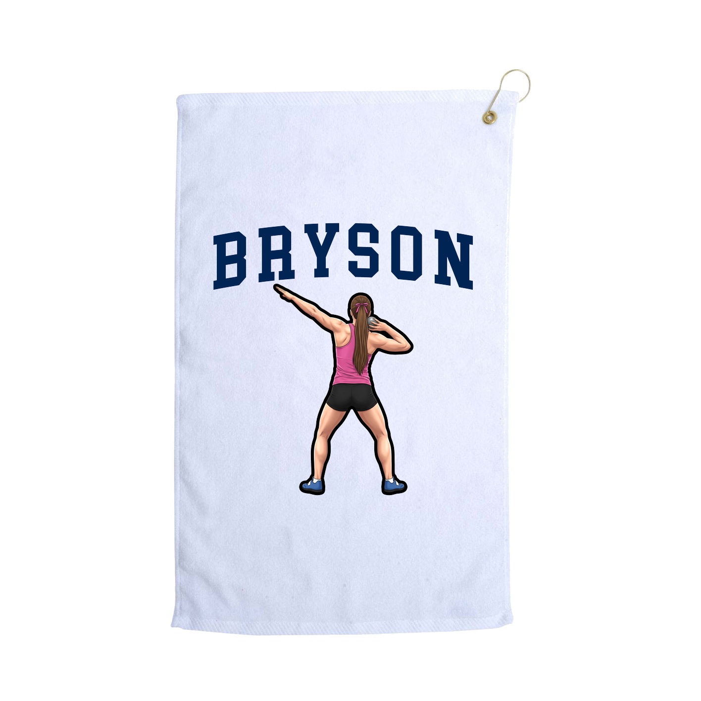 Golf Towel — Shirsey in White
