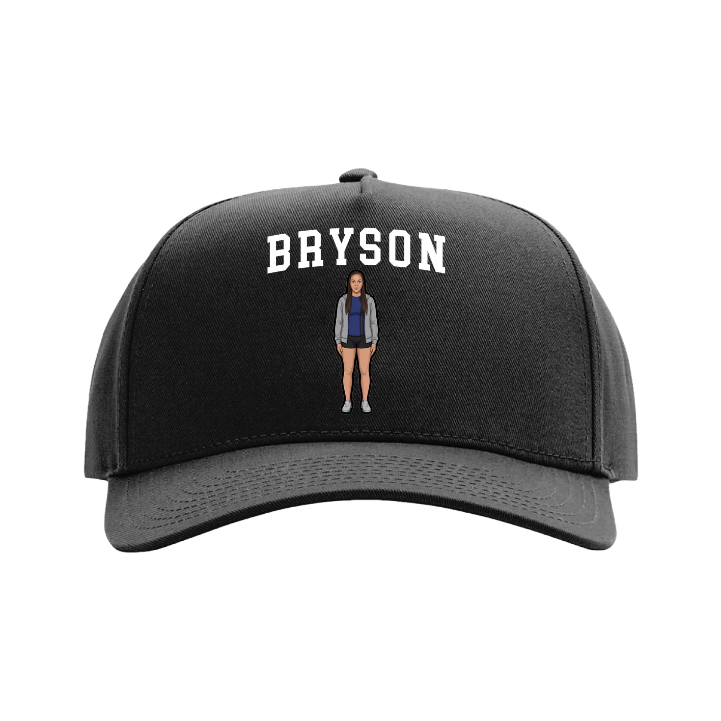 Full Fabric Five-Panel Champ Cap