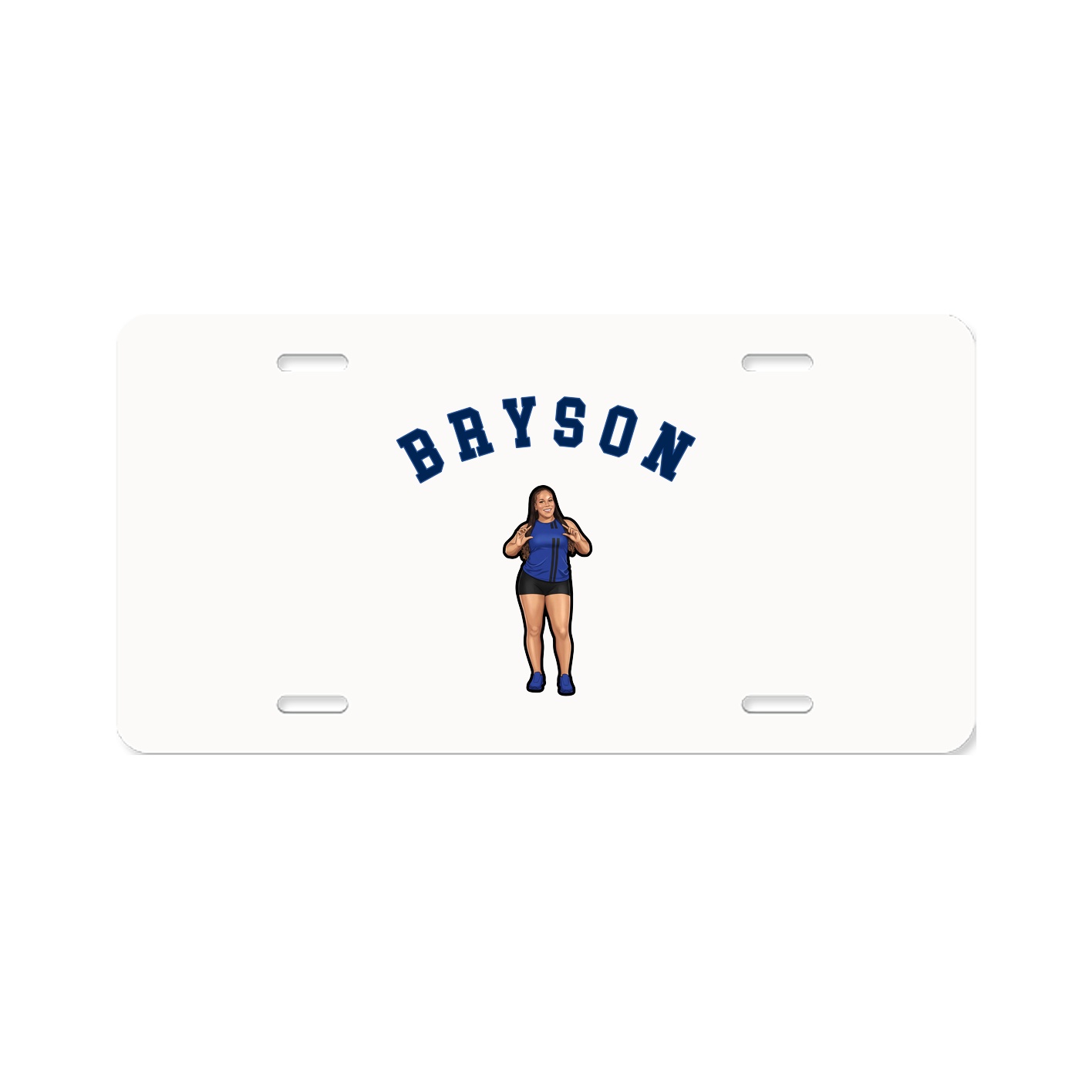 License Plate — Shirsey Arch in Classic