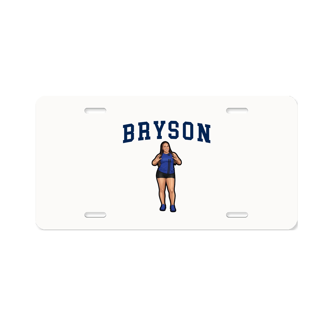 License Plate — Shirsey in Classic