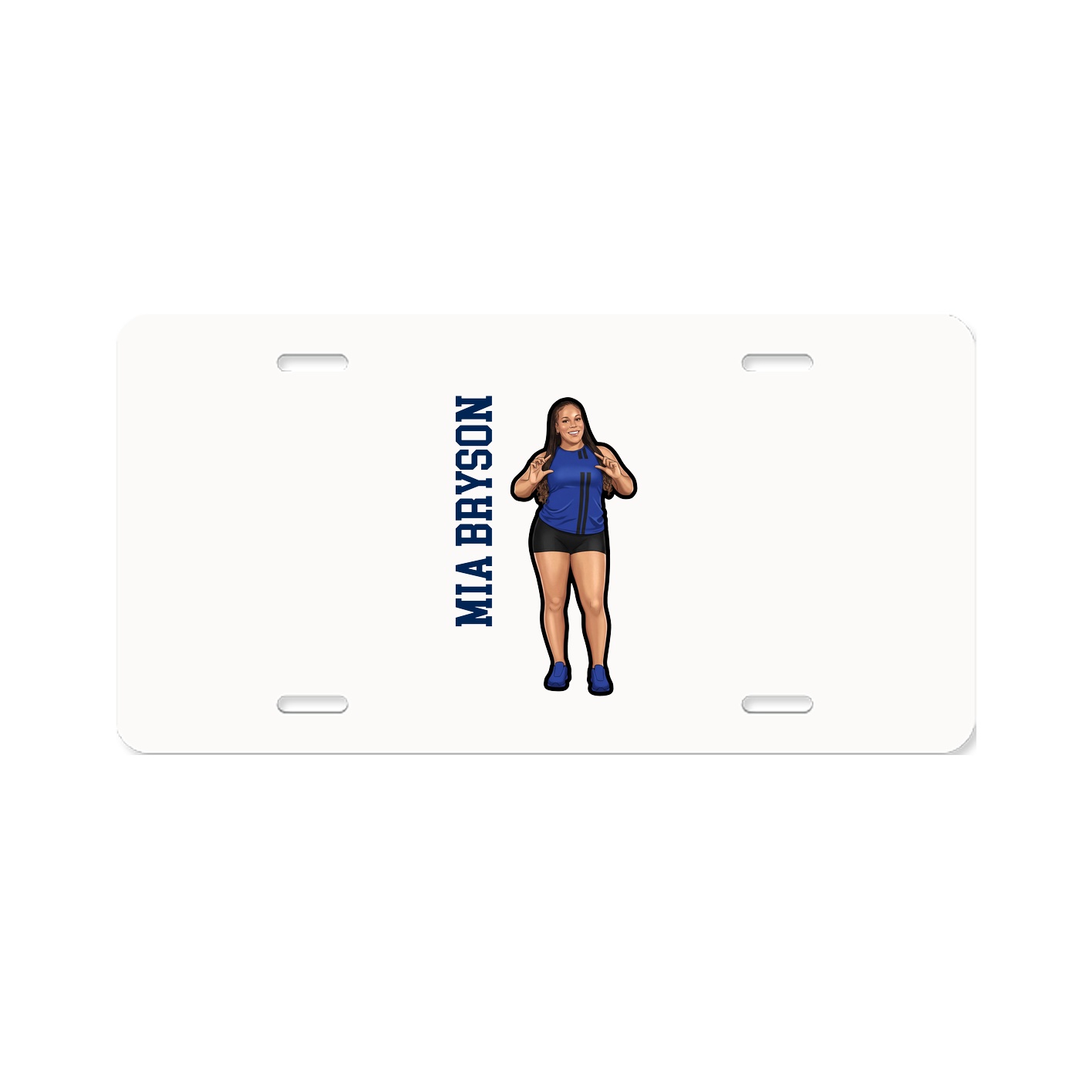 Aluminum License Plate