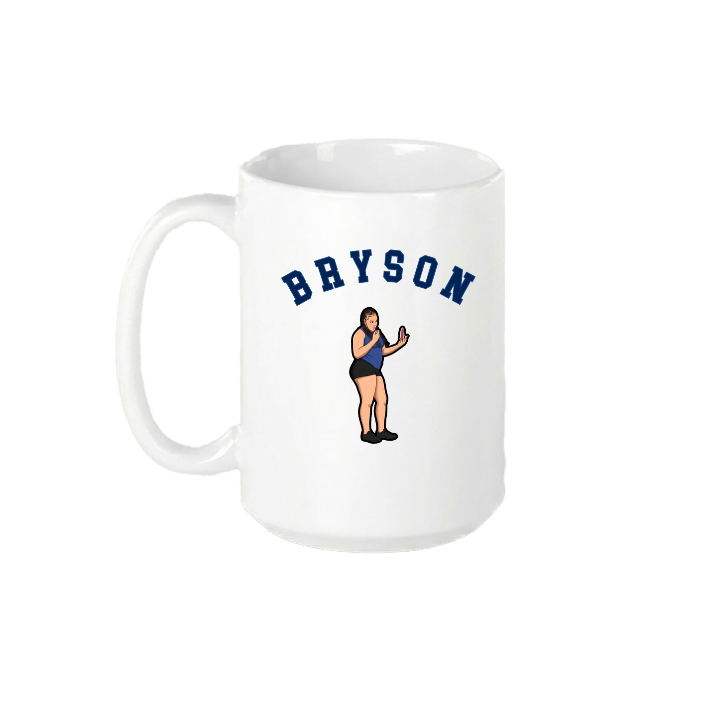 15oz Coffee Mug — Shirsey Arch in White