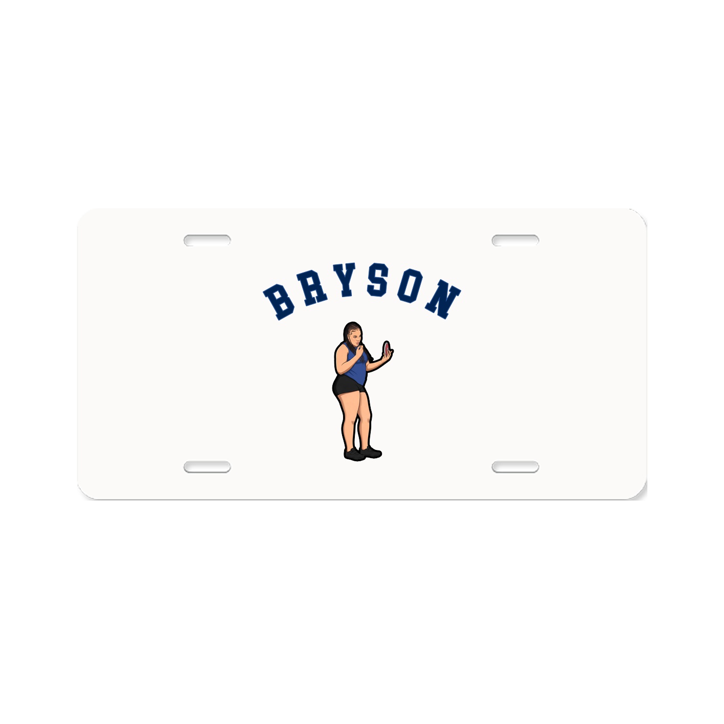 License Plate — Shirsey Arch in Classic