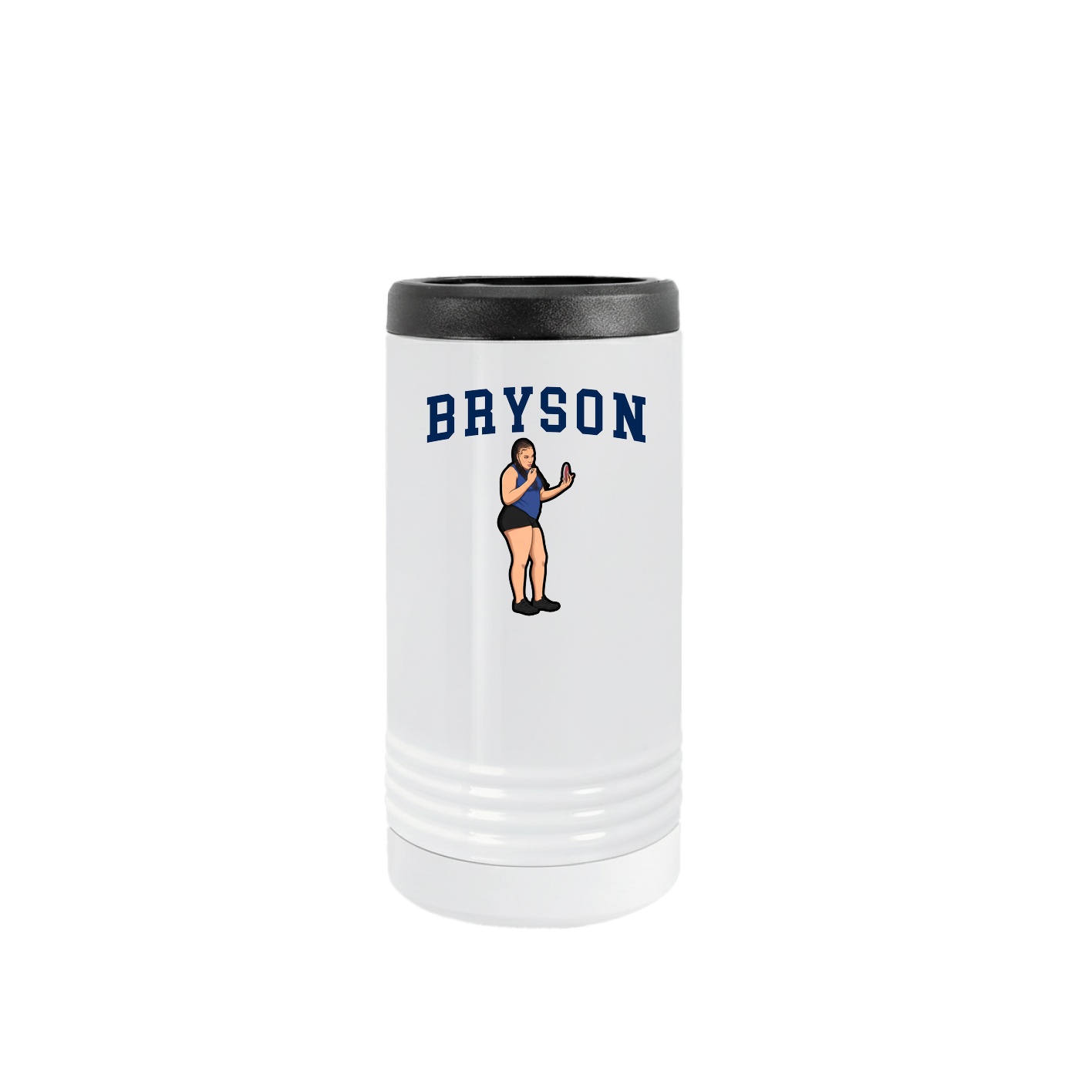 Slim Beverage Holder — Shirsey in White