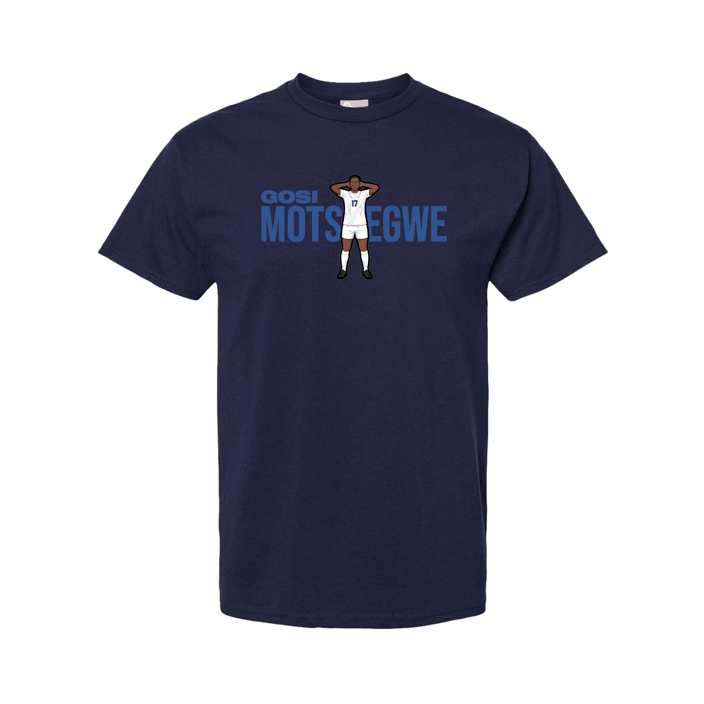Youth Tee — Player Name in Navy