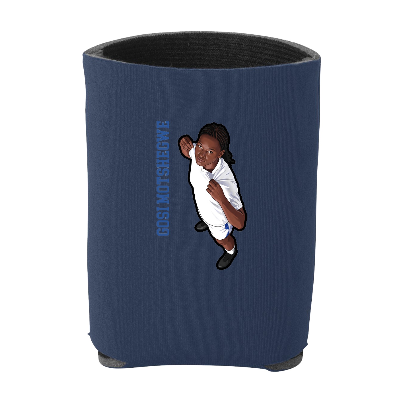 Can Holder — Name Vertical in Navy