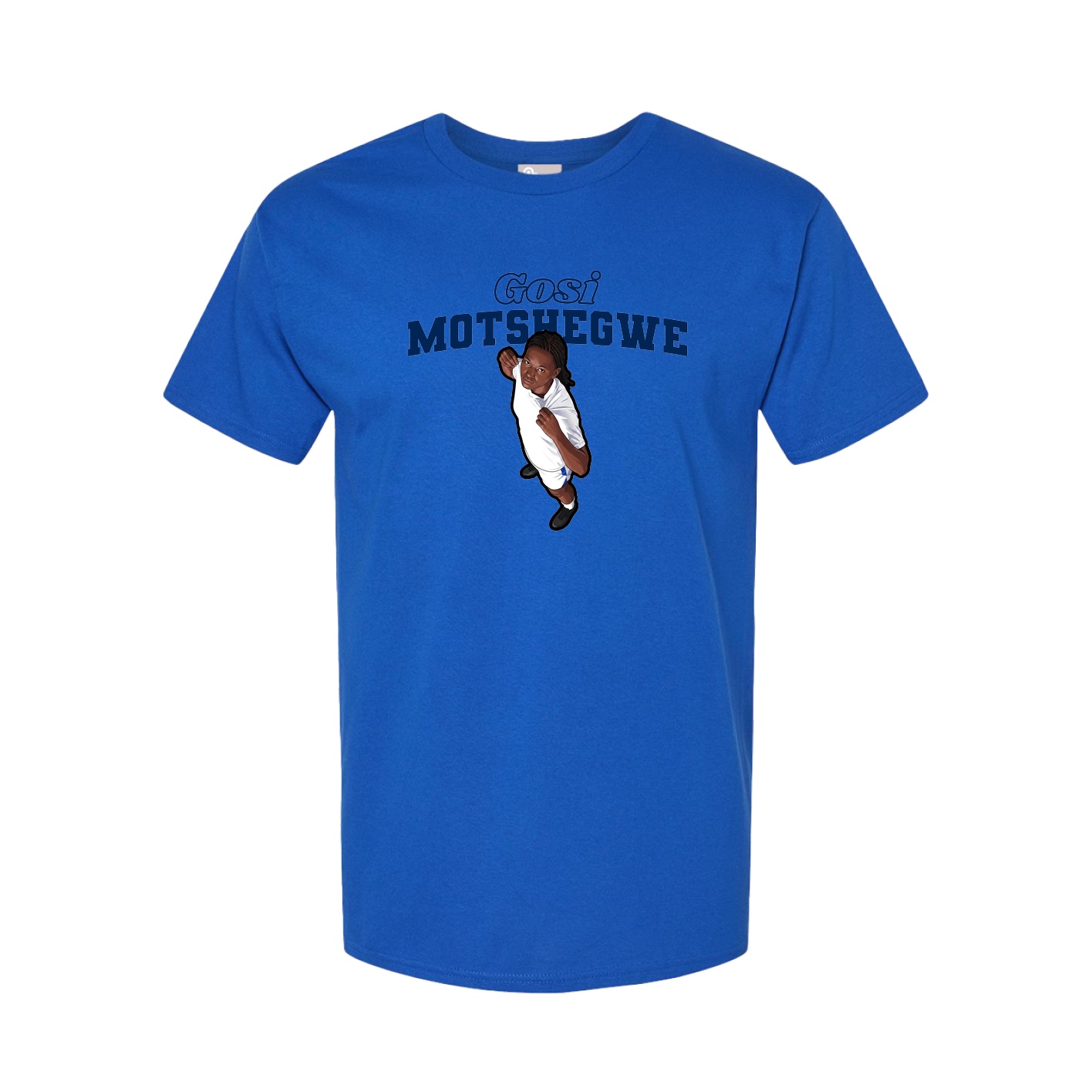 Tee — Name Arch in Royal