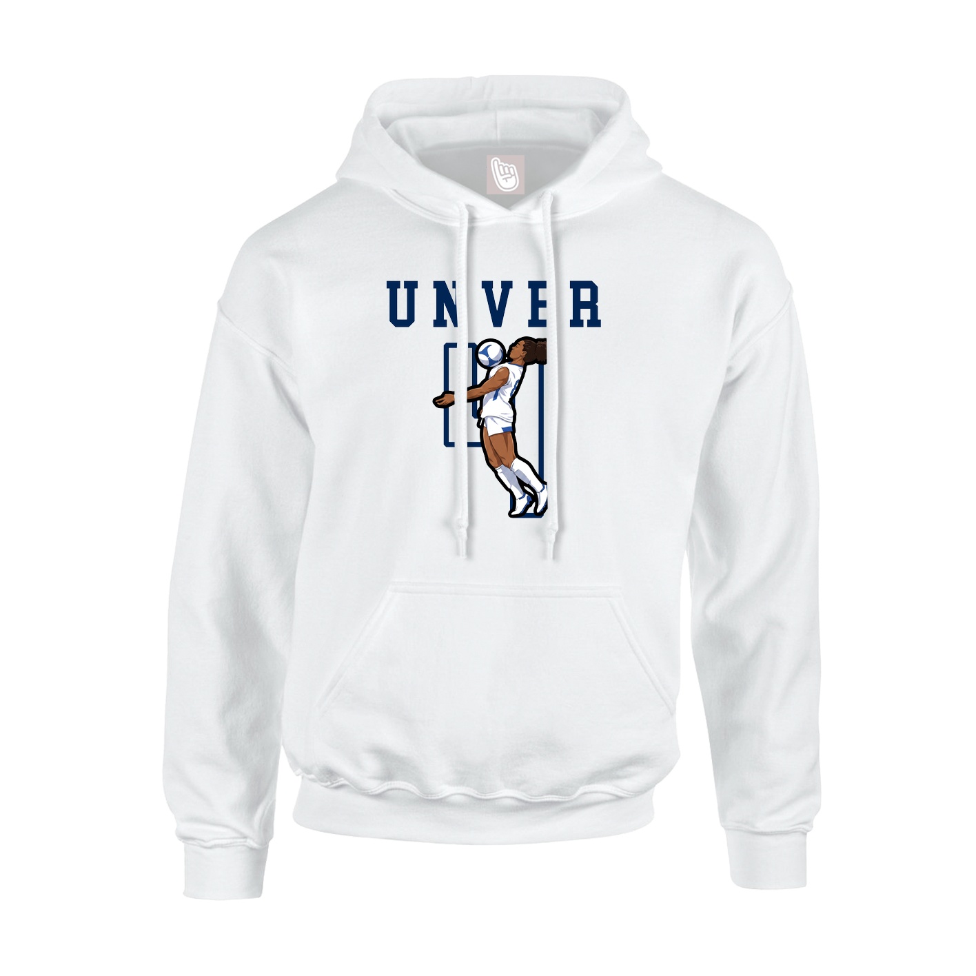 Hoodie — Shirsey in White