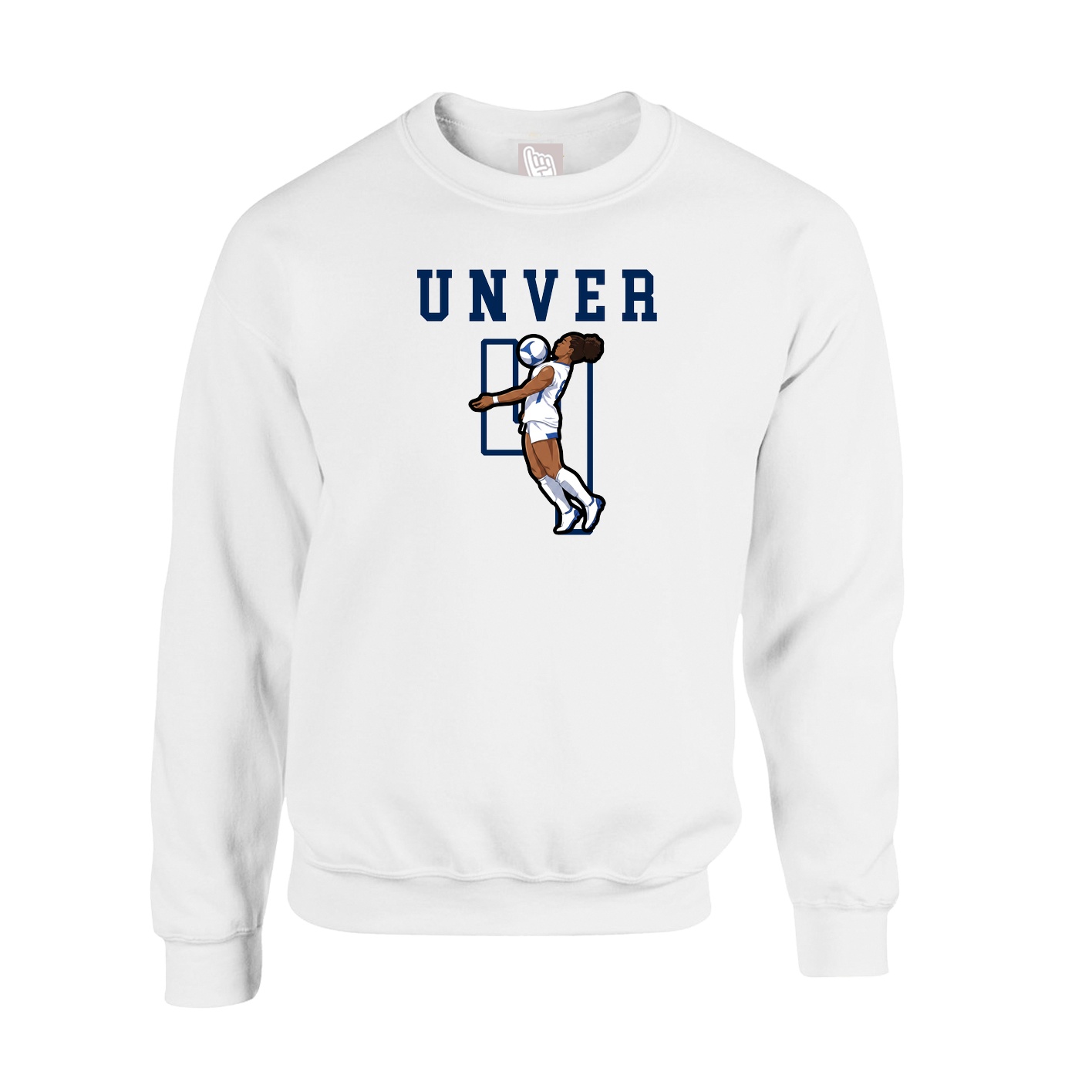 Fleece Crew — Shirsey in White