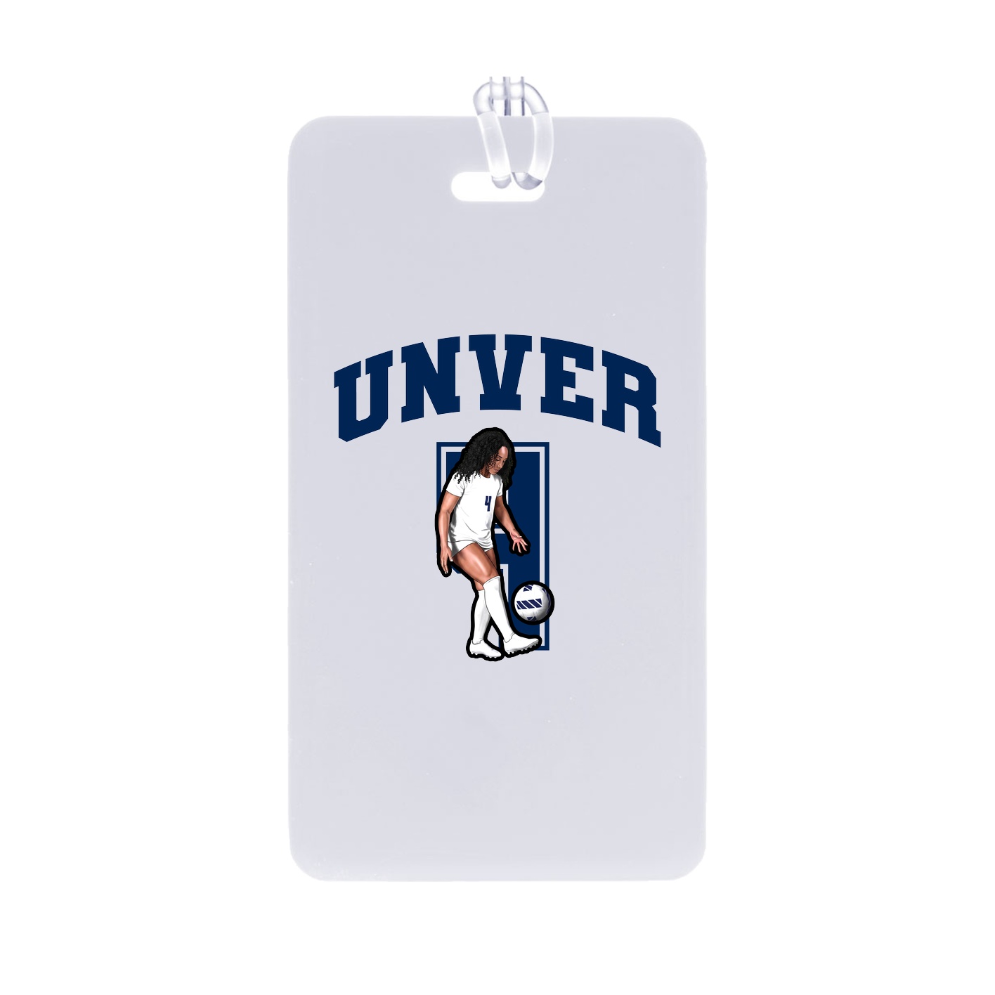 Bag Tag — Number in Classic