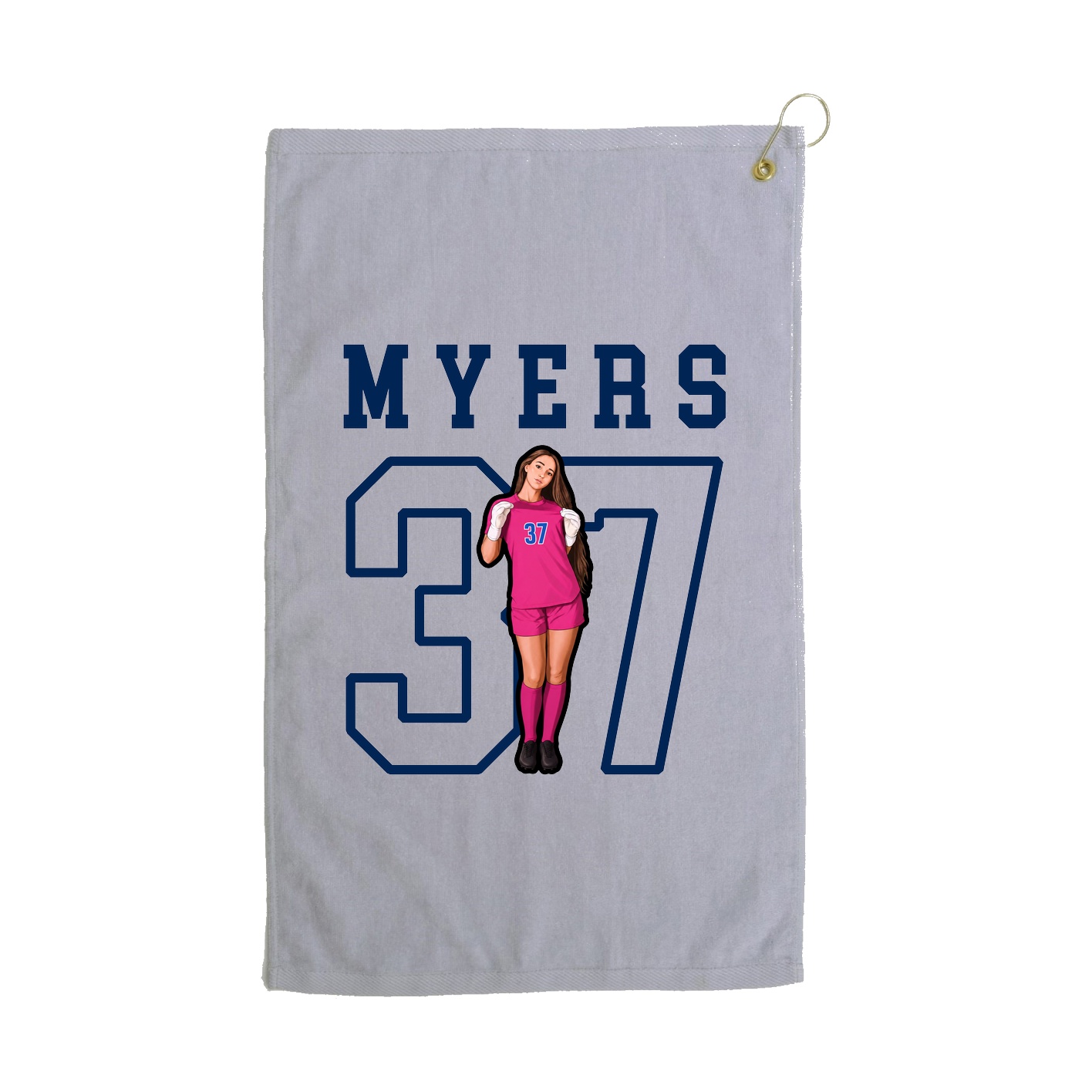 Golf Towel — Shirsey in Grey