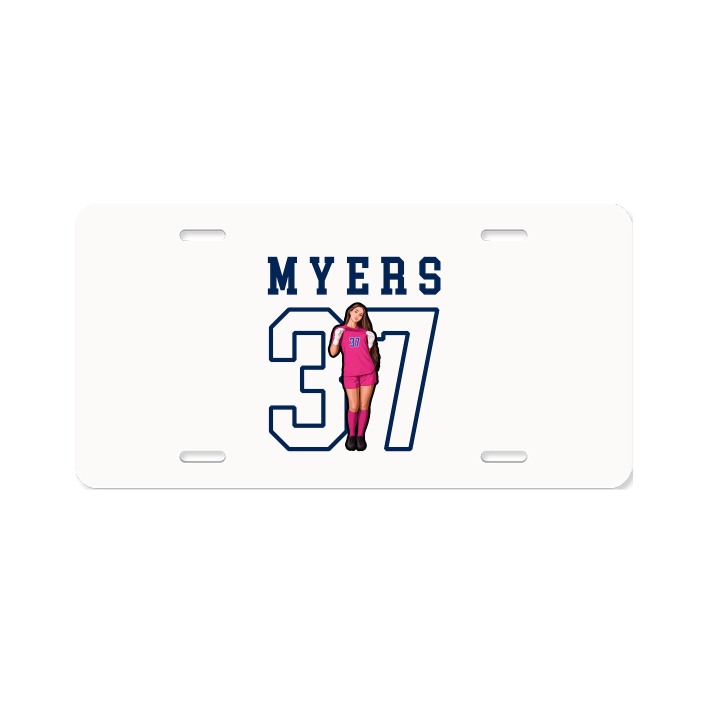 License Plate — Shirsey in Classic