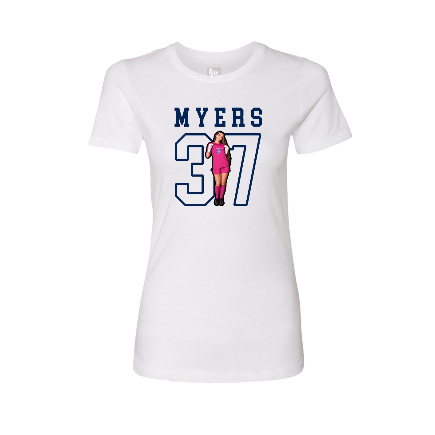 Fitted Women's Tee — Shirsey in White