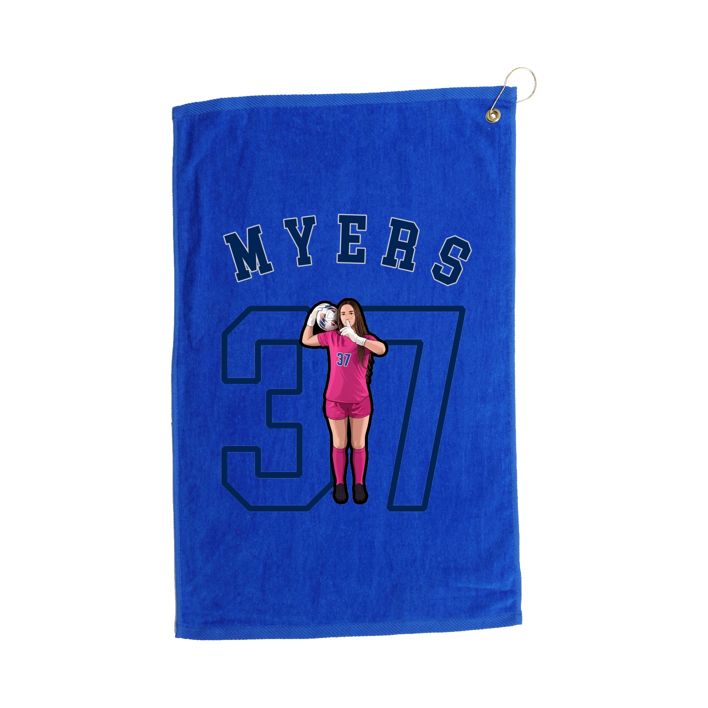 Golf Towel — Shirsey Arch in Royal