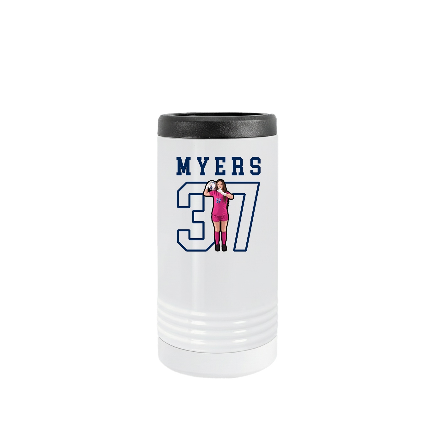 Slim Beverage Holder — Shirsey in White