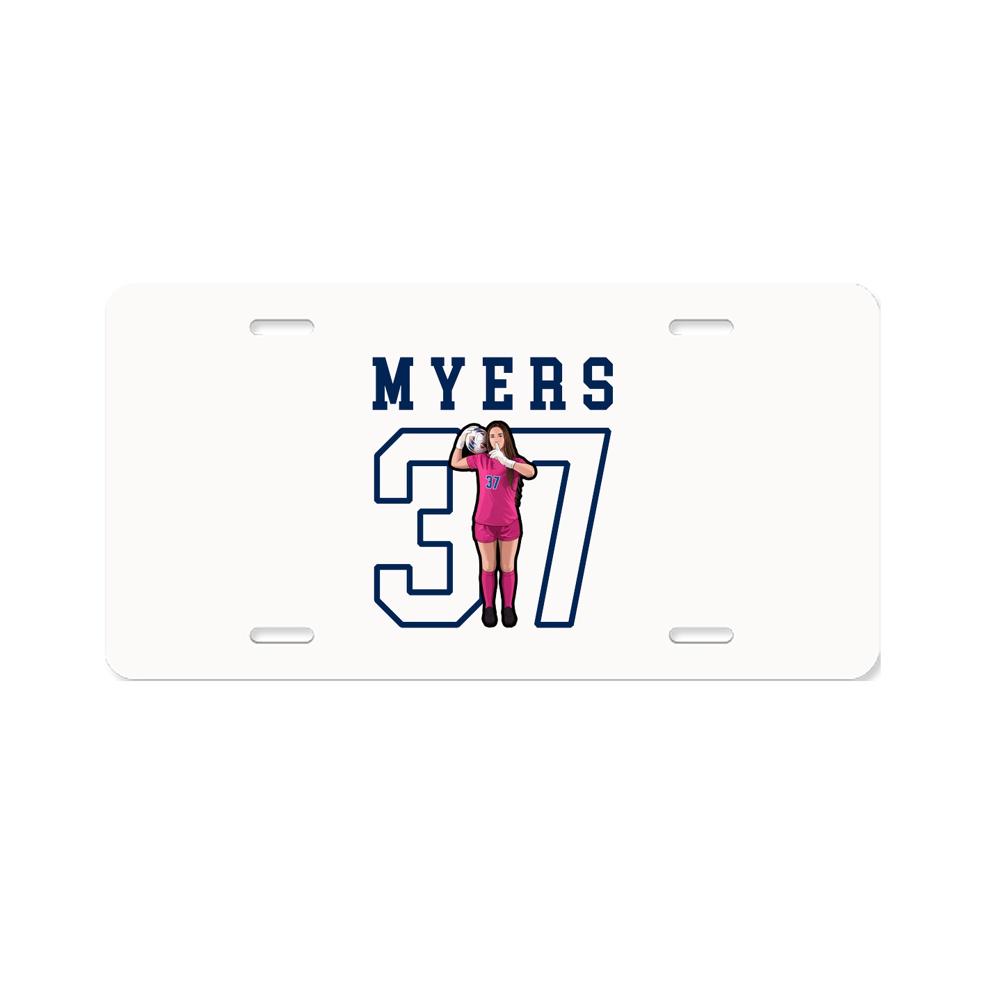 License Plate — Shirsey in Classic