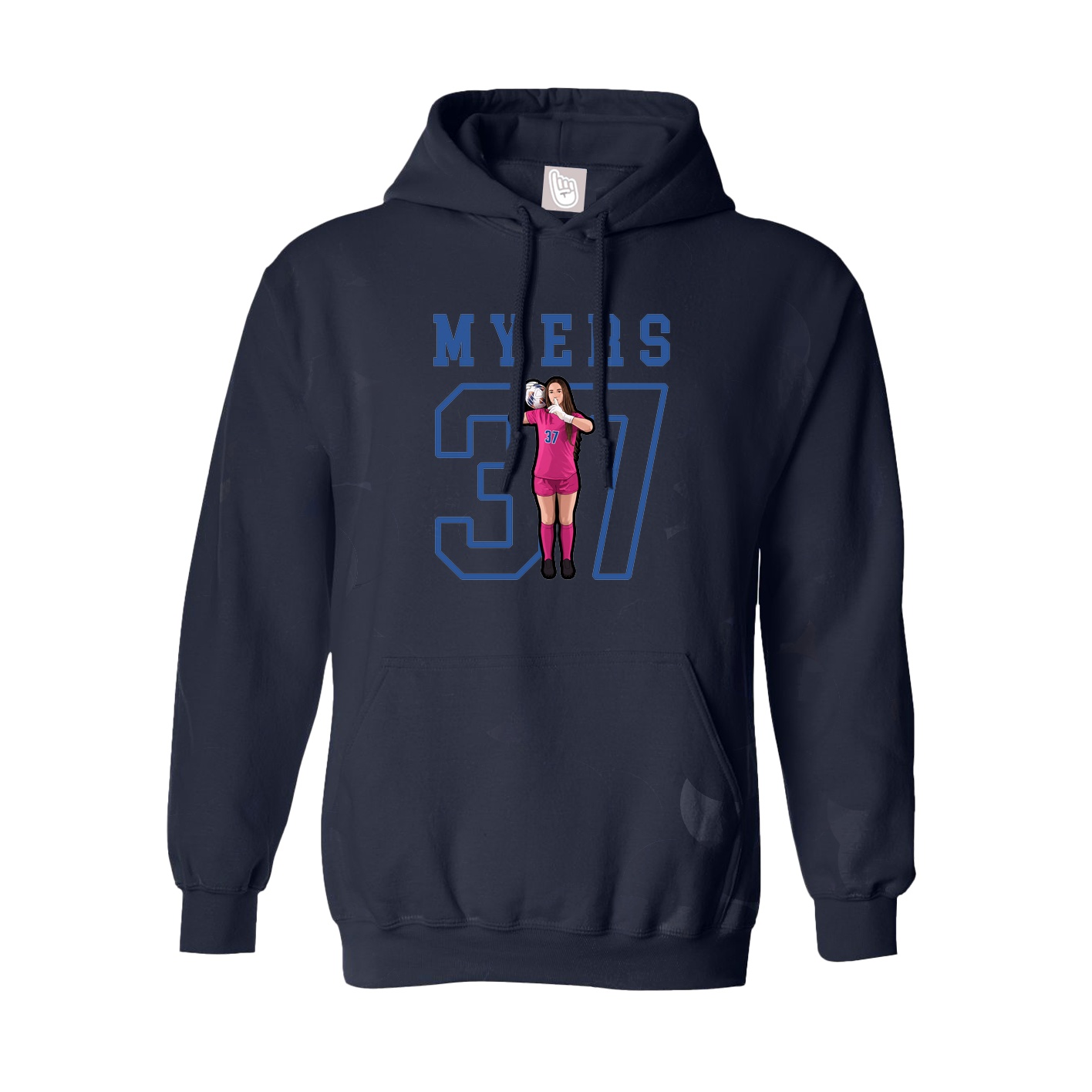 Hoodie — Shirsey in Navy