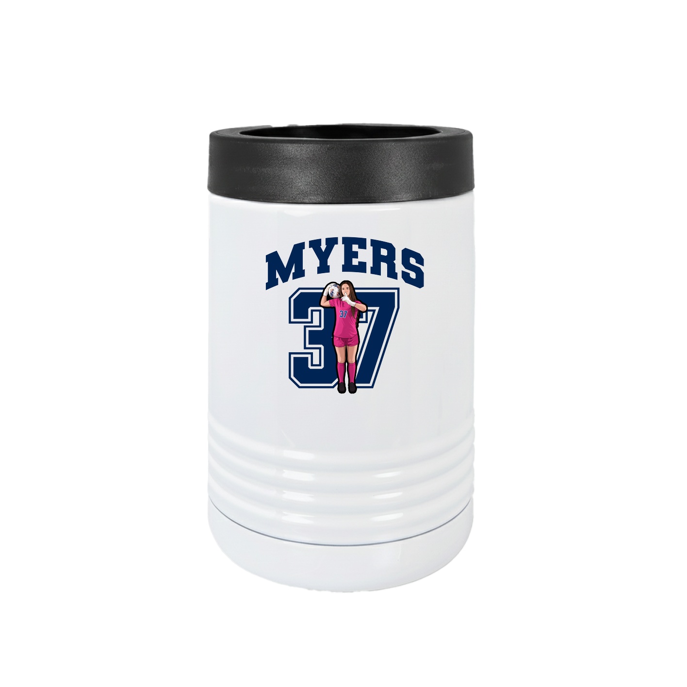 Beverage Holder — Number in White