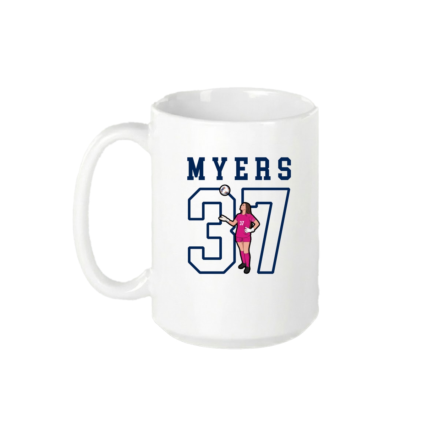 15oz Coffee Mug — Shirsey in White