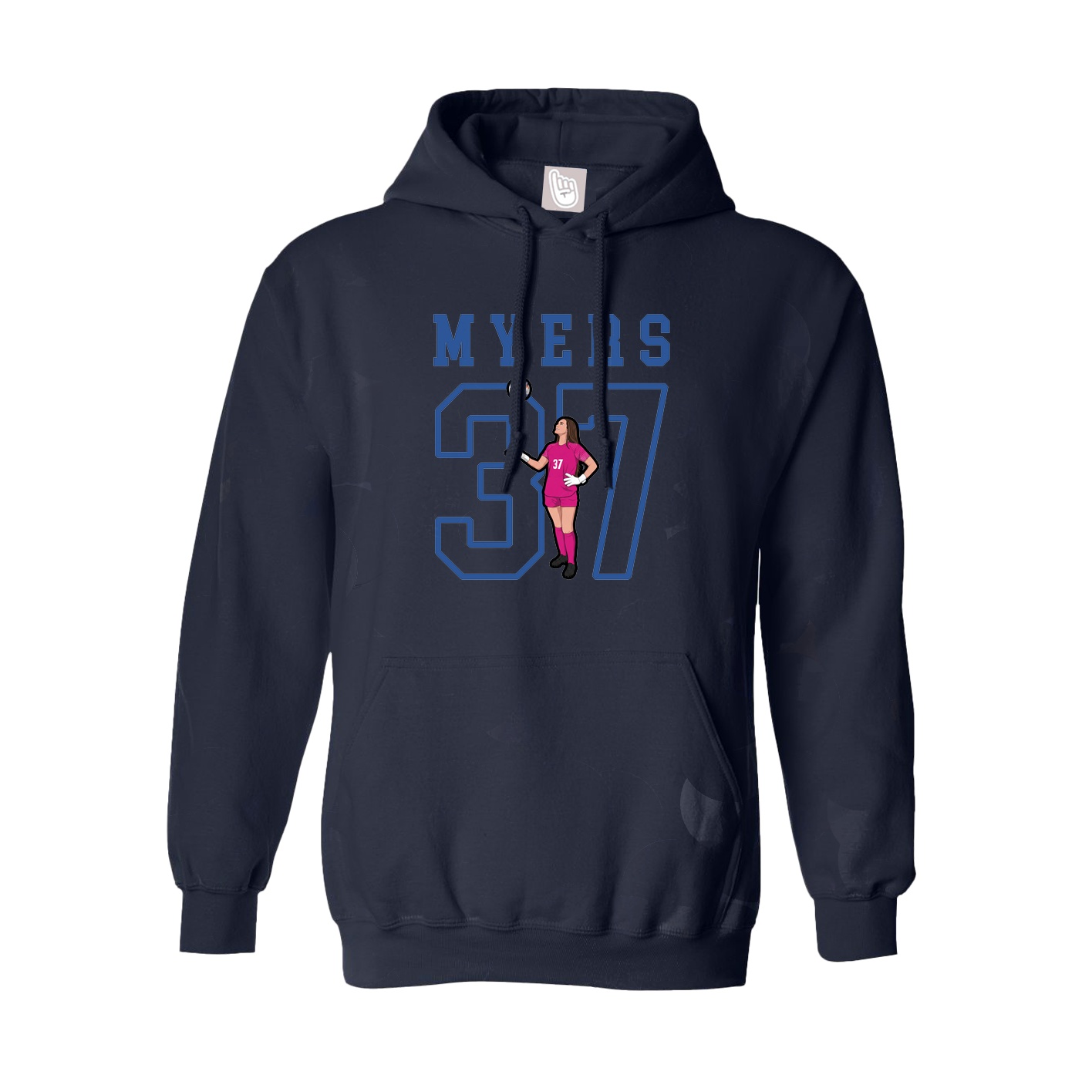 Hoodie — Shirsey in Navy