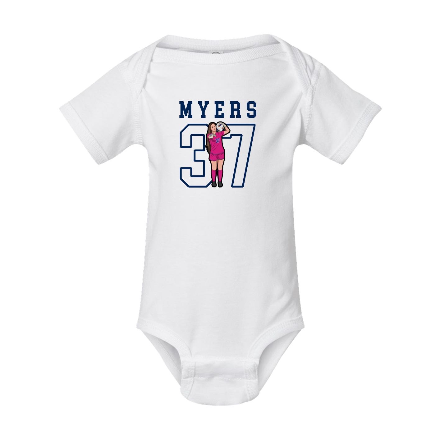 Baby Onesie — Shirsey in White