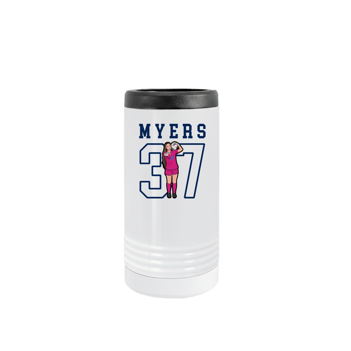 Slim Beverage Holder — Shirsey in White