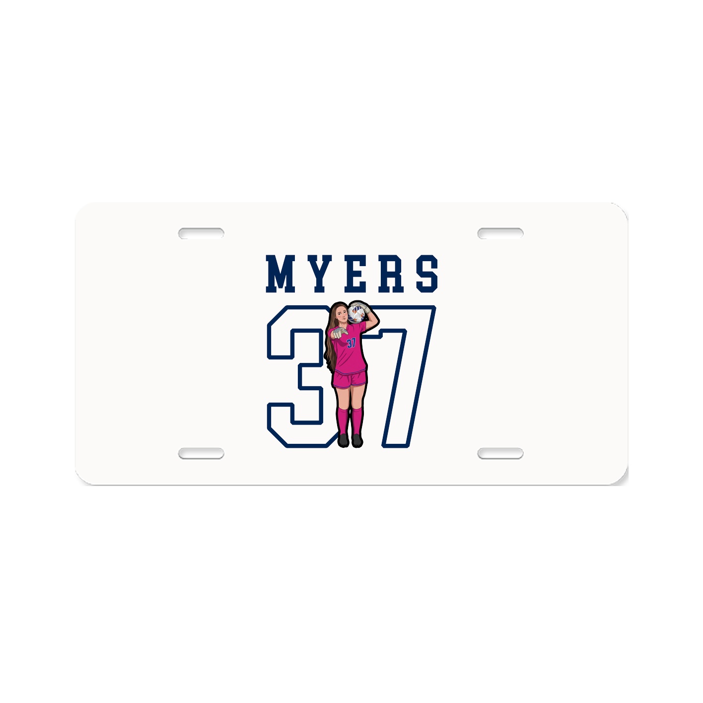 License Plate — Shirsey in Classic