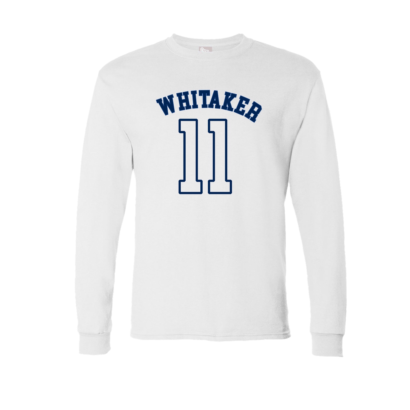 Long Sleeve Tee — Shirsey Arch in White