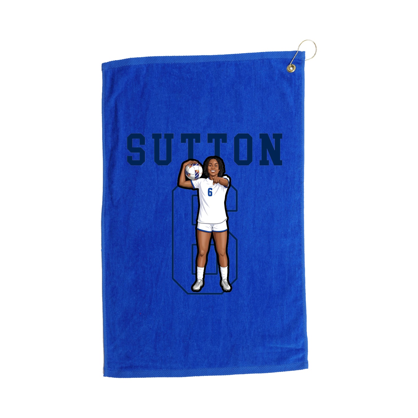 Golf Towel — Shirsey in Royal