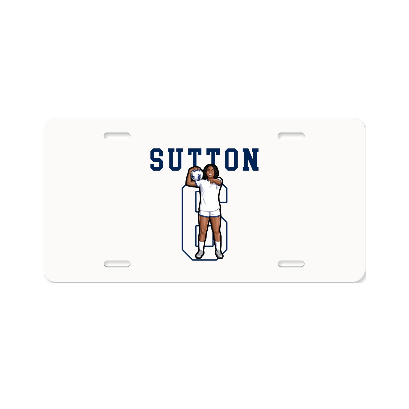 License Plate — Shirsey in Classic