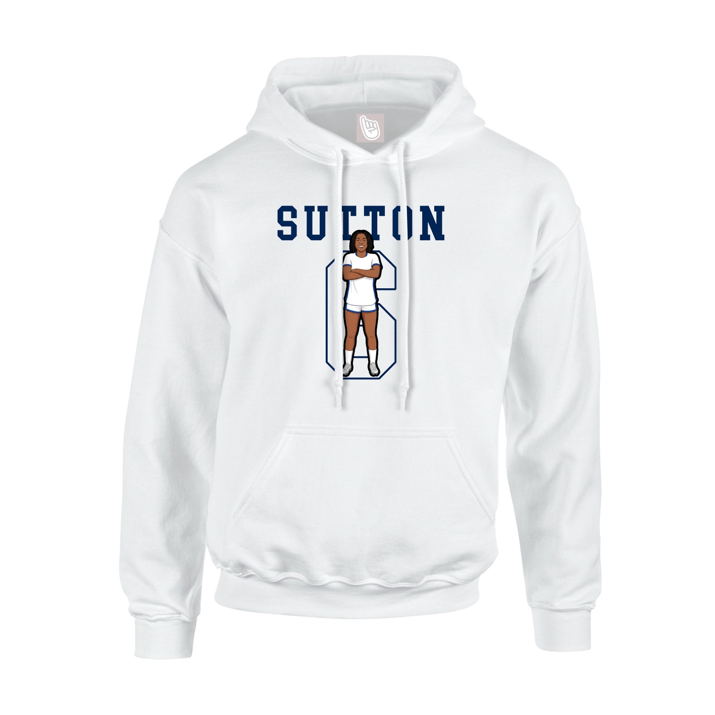 Youth Hoodie — Shirsey in White