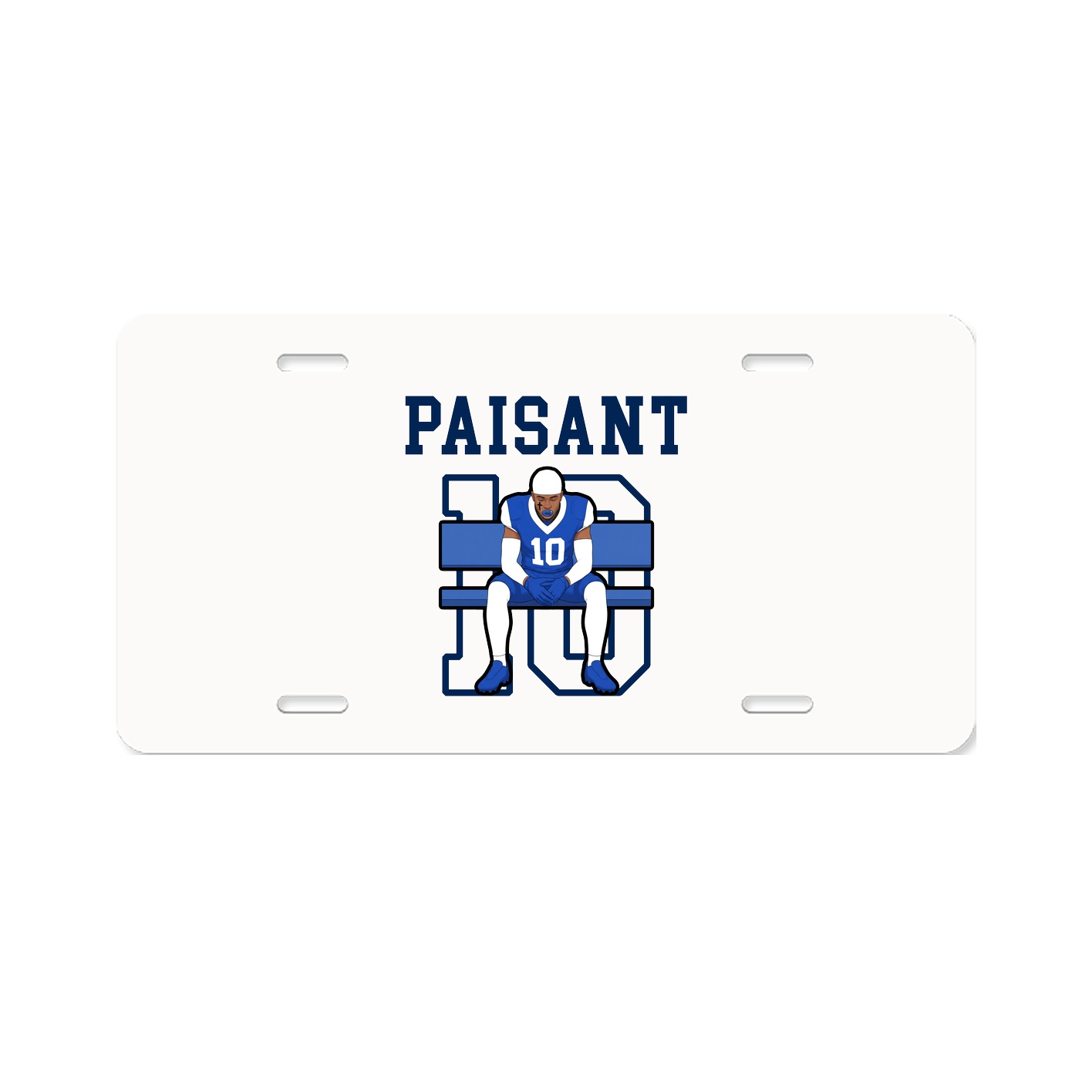 License Plate — Shirsey in Classic