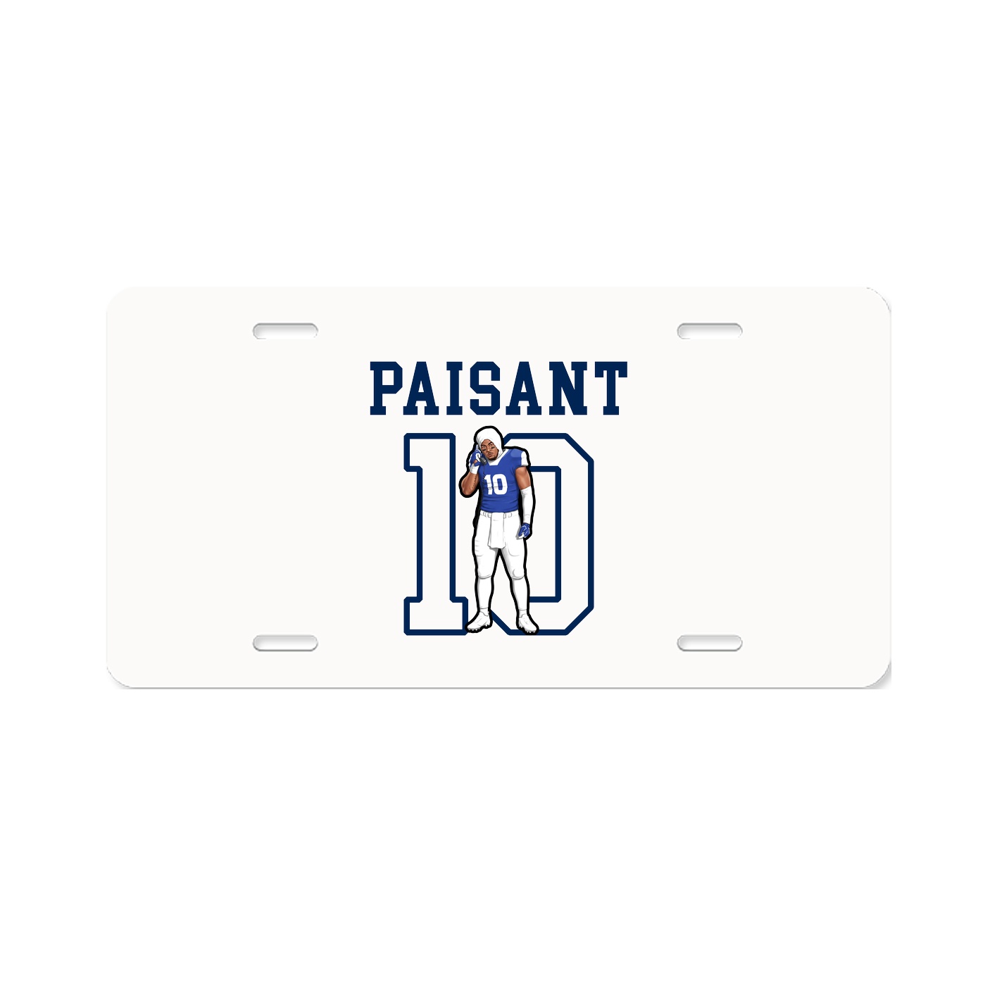 License Plate — Shirsey in Classic