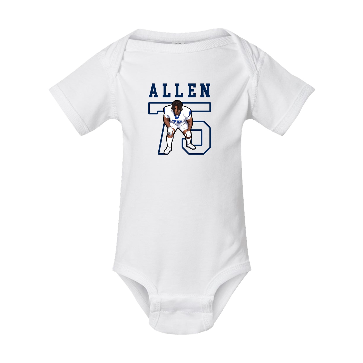 Baby Onesie — Shirsey in White